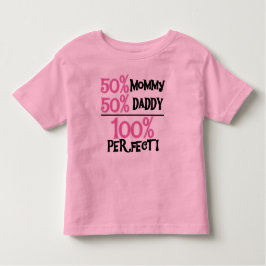 100 % perfect roze kinder shirts