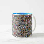 100 Portes de Dublin Irlande Collage Coffee Mug (Devant droit)
