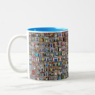 100 Portes de Dublin Irlande Collage Coffee Mug