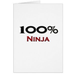 100 pour cent Ninja