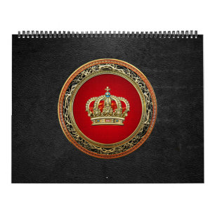[100] Prince-Princess King-Queen Crown [Gold] Kalender