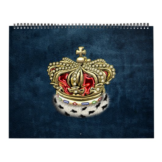 [100] Princess King-Queen Royal Crown Kalender (Hoes)