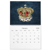 [100] Princess King-Queen Royal Crown Kalender (Feb 2026)