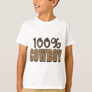 100 procent cowboy t-shirt