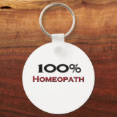 100 procent Homeopath Sleutelhanger (Voorkant)