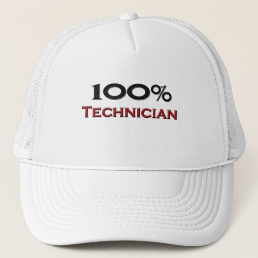 100 procent technicus trucker pet (Voorkant)
