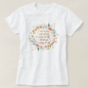100 procent verantwoordelijk Prachtige Mentaliteit T-shirt