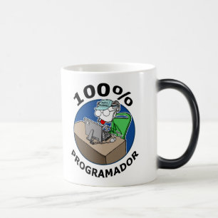 100% Programador Magische Mok