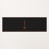 100 Push-Up Challenge Yoga Mat (Achterkant (horizontaal))