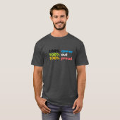100% Queer 2 T-shirt (Voorkant volledig)