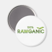 100% Rawganic Raw Food Magneet (Voorkant / Achterkant)