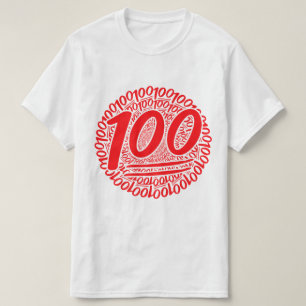 100 rondom t-shirt
