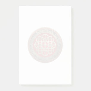 [100] Sacred Celtic Gold Knot Cross Post-it® Notes