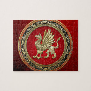 [100] Sacred Gold Griffin Legpuzzel