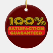 100% Satisfaction Ornement garanti (Dos)