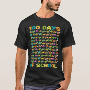 100 Schildpadden 100 Dagen School Schildpad Liefhe T-shirt
