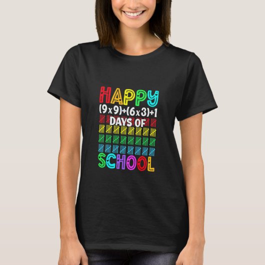 100 schooldagen, 100e schooldag t-shirt (Voorkant)