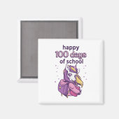 100 schooldagen magneet (Voorkant / Achterkant)