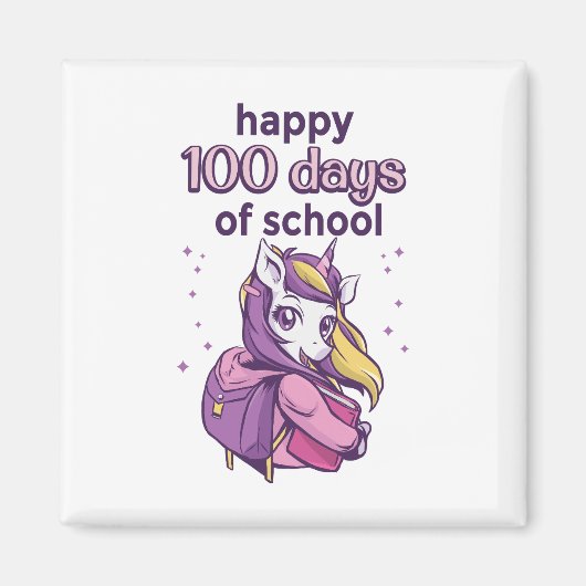 100 schooldagen magneet (Voorkant)