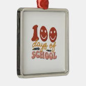 100 schooldagen metalen ornament (Rechts)