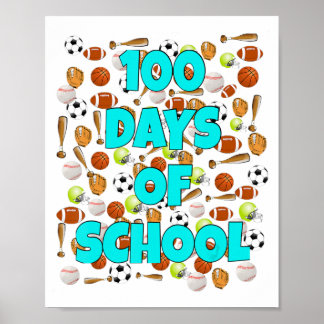 100 schooldagen poster