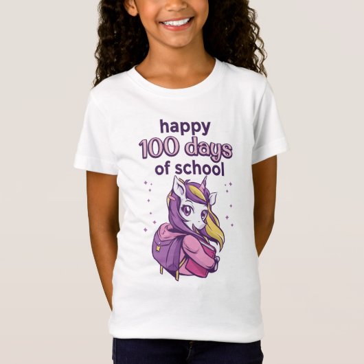 100 schooldagen t-shirt (Voorkant)