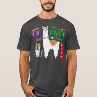 100 schooldagen zonder prob lama 2 t-shirt