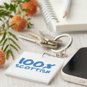 100% Schots Sleutelhanger (Voorkant Rechts)