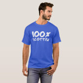 100% Schots T-shirt (Voorkant volledig)