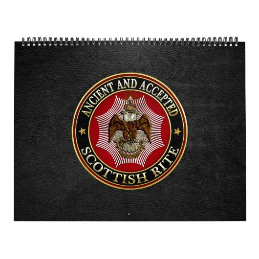 [100] Scottish Rite Double-kopeagle Kalender (Hoes)