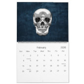 [100] Silver Human Skull. Kalender (Feb 2026)