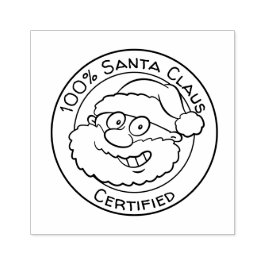 100% Sinterklaas Gecertificeerd Leuke Cartoon Kers Rubberstempel