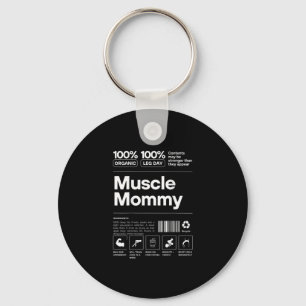 100% Spier Moeder - Bodybuilding Gym Fit - Design Sleutelhanger