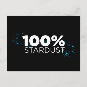 100% Stardust Briefkaart