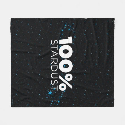 100% Stardust Fleece Deken (Voorkant (Horizontaal))