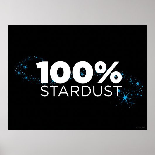 100% Stardust Poster (Voorkant)