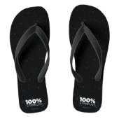 100% Stardust Teenslippers (Voetbed)