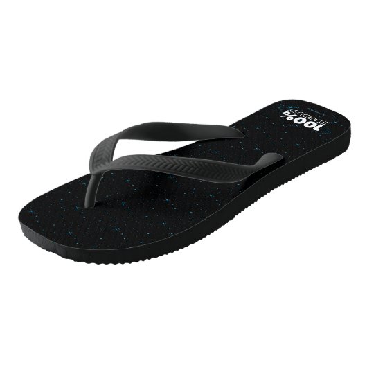 100% Stardust Teenslippers (Schuin)