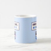 100% Sûr. 0% Juste. Mug Pixel AI Drôle (Centre)