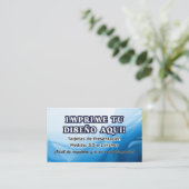 100 Tarjetas de Presentacion Imprimir Visitekaartje (Staand voorkant)