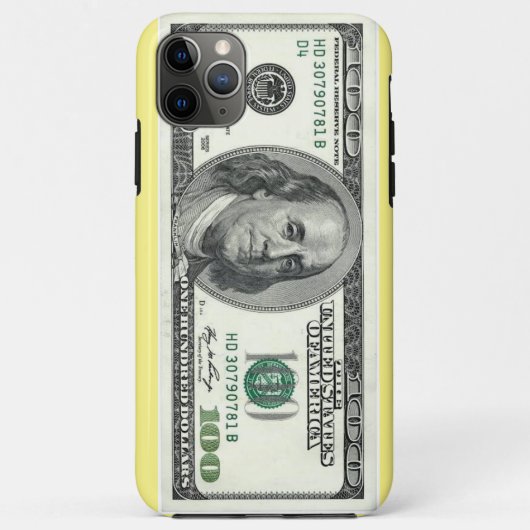 $100, telefoongeval, iphone 11pro maximum Case-Mate iPhone case (Achterkant)