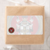 [100] Teutonische wapenschild Etiket (Insitu)