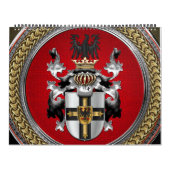 [100] Teutonische wapenschild Kalender (Hoes)