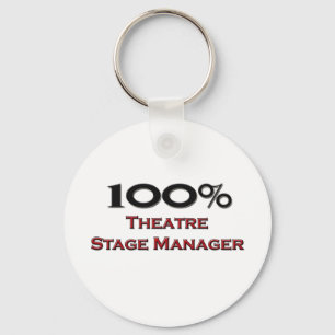100% theaterStage Manager Sleutelhanger