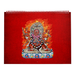 [100] Tibetan Thangka - Wrathful Deity Hayagriva Kalender