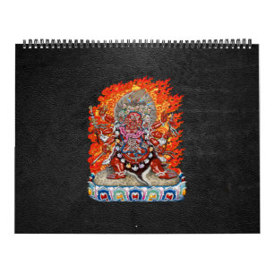 [100] Tibetan Thangka - Wrathful Deity Hayagriva Kalender
