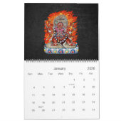 [100] Tibetan Thangka - Wrathful Deity Hayagriva Kalender (Jan 2026)