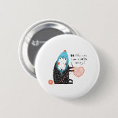 100 titels per dag ronde button 5,7 cm (Voorkant /achterkant)