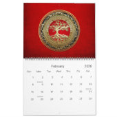 [100] Treasure Trove: Celtic Tree of Life [Gold] Kalender (Feb 2026)