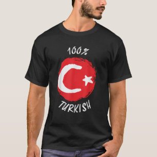 100 Turks Shirt Trots Turks Shirt Vlag Turkije